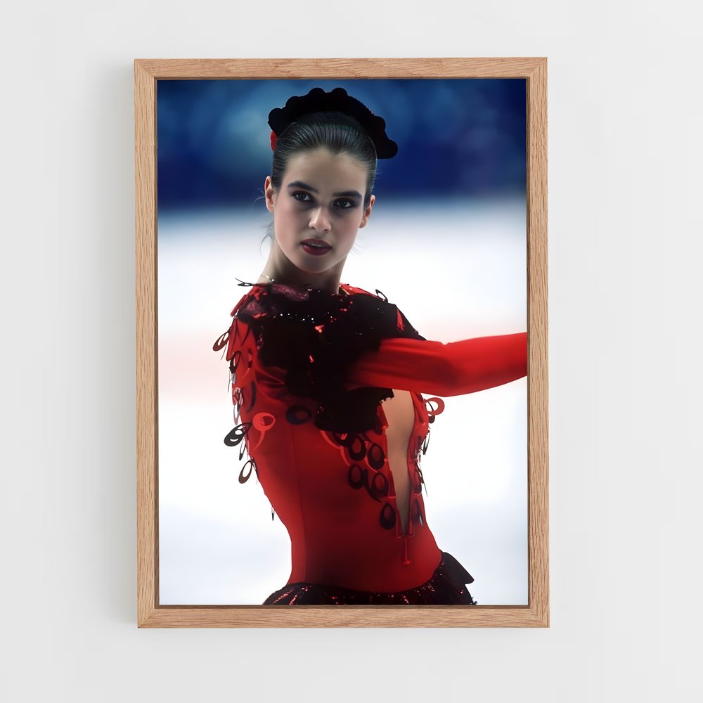Poster Katarina de witt – affiche Patinage artistique (vue 4)